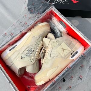 Off White Jordan 4 Sail